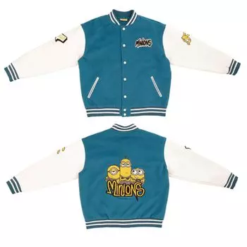 Стадионный джемпер Minion Street Trio 70см Рукав 58см Окружность 70см [Marushin] (3L) Длина приблизительная. Длина приблизительная. (Плечо приблизительно. 22см) Ширина