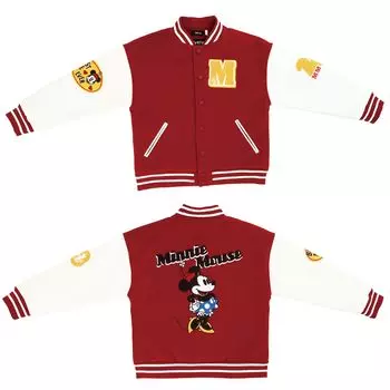 Стадионный джемпер Minnie Best Me Ever 62 см, рукав 50 см, окружность 57 см [Marushin] (L) Длина прибл.. длина ок.. (плечо примерно. 20см) Ширина