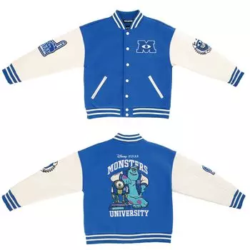 Стадионный джемпер Monsters School of Monsters 62см Рукав 50см Окружность 57см [Marushin] (L) Inc. Длина приблизительная. Длина приблизительная. (Плечо прибл.