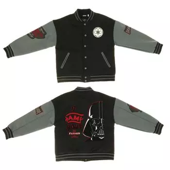 Стадионный джемпер Star Wars Dark Side Red 62 см рукав 50 см окружность 57 см [Marushin] (L) Длина приблизительная. Длина приблизительная. (Плечо приблизительно. 20см)