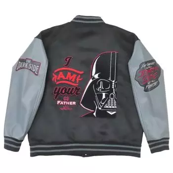 Стадионный свитер Star Wars Dark Side Red 70 см Рукав 58 см Окружность 70 см [Marushin] (3L) Длина приблизительная. Длина приблизительная. (Плечо приблизительно. 22см)