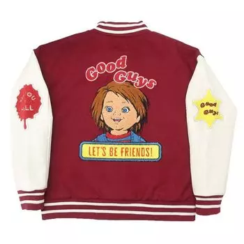 Куртка стадионная Чаки Хорошие парни Красная Длина 62см Длина рукава 50см окружность 22см Ширина [Marushin] (L) приблизительно. приблизительно. (плечо примерно. ок.