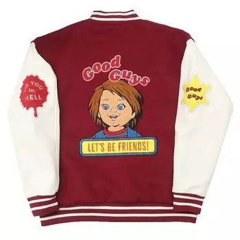 Stadium Jumper Chucky Good Guys Red Length 70cm Sleeve length 58cm circumference 22cm Width [Marushin] (3L) approx. approx. (shoulder approx. approx.