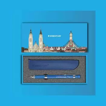 STAEDTLER Чертежный механический карандаш 925 35 лимитированный небесно-голубой карандаш 0,5 мм (Китай (с ножнами))