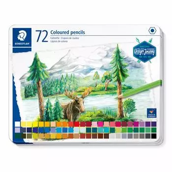 STAEDTLER Цветные карандаши 72 цвета Цветные карандаши Design Journey 146C M72 на масляной основе