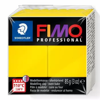 STAEDTLER FIMO Professional Полимерная глина True Yellow 8004-100 жёлтый