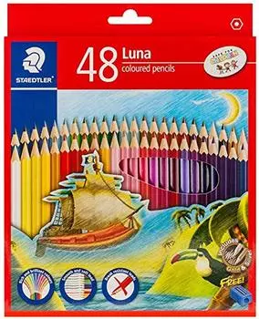 STAEDTLER Luna Colored Pencils 48 Colors LUNA Colored Pencils 136C48 [Item]