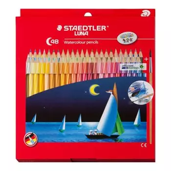 STAEDTLER Luna watercolor pencil watercolor pencil 48 (Luna colors) [product]