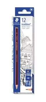 STAEDTLER Pencil HB Tradition Writing Drawing 12 Pieces 110-HB12