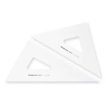 STAEDTLER Ruler Triangular Ruler Drafting Set Ink Edge Mars 564 26 TN