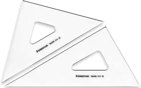 STAEDTLER Triangular Ruler Drafting Set Mars 30cm 964 30