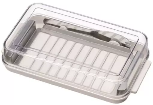 Stainless Butter Cutter & Case Btg2dx (With a Butter Knife)(Japan Import)