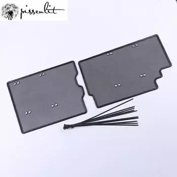 Stainless Front Grille Insert Net Insect Screening Mesh Cover Trim For Mercedes Benz V260 W447 2016 2017 2018 Accessories чёрный