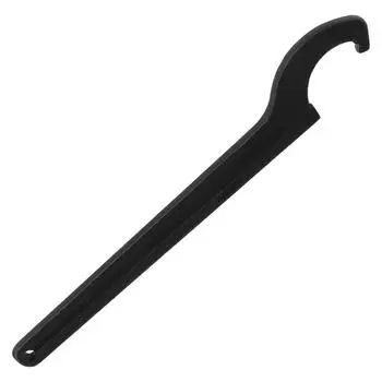 Stainless Steel 22-26mm C Shape Wrench Tool Hand Tool Crescent Hook Head Round Nut Spanner чёрный