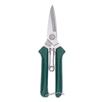 Stainless Steel Anti Slip Handle Sharp Straight Head Pruning Scissors Bonsai Garden Fruit Tree Pruning Shears Garden Tools