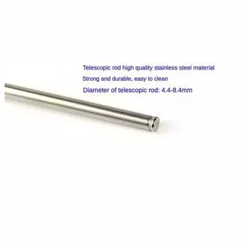 Stainless Steel BBQ Fork Creative Telescopic TablewareMetal High Quality Portable Telescopic Fork Kitchen Tableware Forks