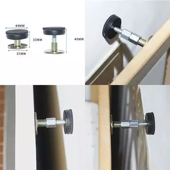 Stainless steel bedside stabilizer stabilizer stabilizer, anti shaking adjustable height fixing tool 47mm