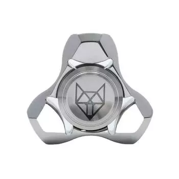 Stainless Steel Best Fidget Spinner Stress Relief Toy Gyro Antistresse Mini Decompression Hand Spinning Top for Adults Autism синий