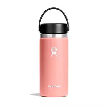 Stainless Steel Bottle Wide Mouth 16oz 473ml Grapefruit Thermal Insulated Water Bottle Japanese (Genuine Product)