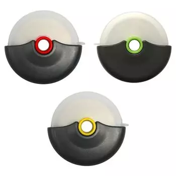 Нержавеющая сталь торт хлеб пироги круглый нож нескользящая ручка моющийся для кухни зелёный