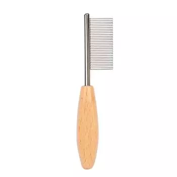Stainless steel cat and dog facial hair cleaning comb mini pet grooming brush dense tooth small comb dog and cat accessories