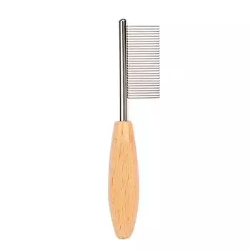 Stainless steel cat and dog facial hair cleaning comb mini pet grooming brush dense tooth small comb dog and cat accessories