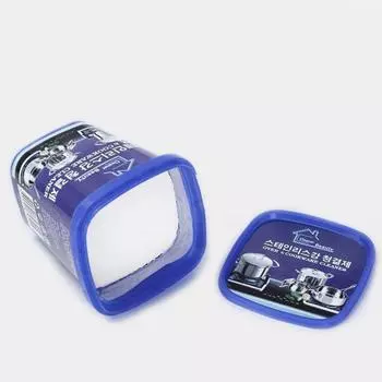 Stainless Steel Cleaning Cream Kitchen Cleaner Paste For Steel Pots Degreasing Powerful Heavy-Duty Multipurpose Effective 500g CHINA