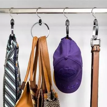 Stainless Steel Clothes Hanger Space Saving Multipurpose Wardrobe Hanger For Wardrobe