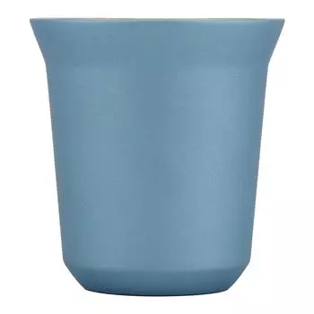 Stainless Steel Coffee Cup Double Wall Insulated Capsule Cup Mug for Home Coffee ShopLight Blue светло-синий
