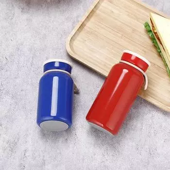 Stainless Steel Coffee Thermos Tea Cup Vacuum Flasks Leakproof Water Bottle Milk Mug Insulated Tumbler Drinkware Christmas Gifts 300ml