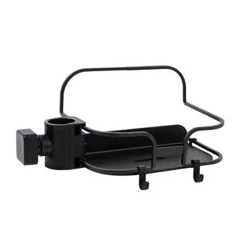 Stainless Steel Dish Rack Dish Drainer Stainless Steel Drying Rack Bowl Dish Draining Shelf Dryer Tray Holder Kitchen Organizer чёрный