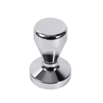 Stainless Steel Espresso Tamper Coffee Bean Press Tool With 51mm Diameter Flat Base Hot