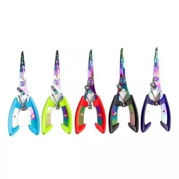 Stainless Steel Fish Mouth Pliers Hook Anti-slip Fishing Tied Hooks Pliers Fishing Tools