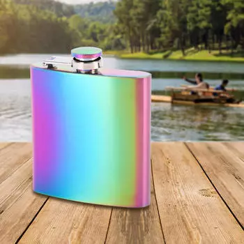 Фляга из нержавеющей стали для походов на природу 7 Ounces