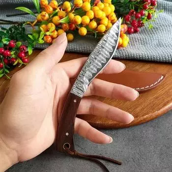 Stainless steel forged machete, fruit knife, meat and vegetable cutter, sharp and efficient, special kitchen knife