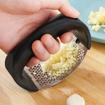 Пресс для чеснока из нержавеющей стали, рокер с ручкой, безопасная машина для мытья в посудомоечной машине, измельчитель, мясорубка, дробилка, измельчитель