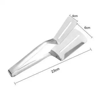 Stainless Steel Kitchen Tongs - Non-Stick, Multi-Use Food Clamp for Steak, Fish & More - Essential Cooking Tool AVE