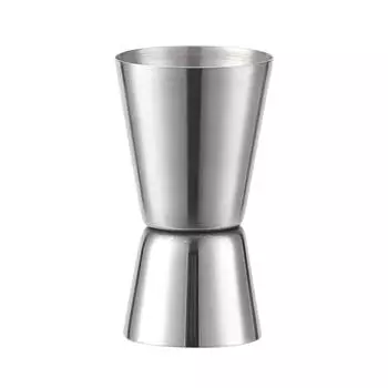 Stainless Steel Measuring Cup Two-Way Measuring Glass, Ounce Cup Double-Ended Bartending Measuring Cup 201 Material 1530