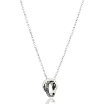Stainless Steel Necklace 03NE0055BK [Lion Heart]