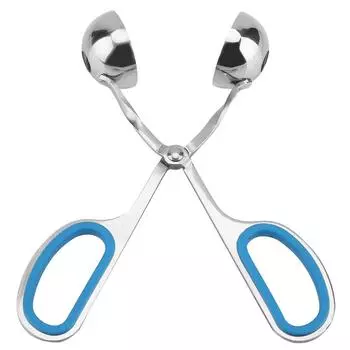 Stainless Steel NOn sticky Meatballs Rice Balls Clip Maker Mold Kitchen Tool (Blue) синий