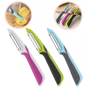 Stainless Steel Peeler 2 Types Vegetable Fruit Melon Useful Cutter Grater Kitchen Gadgets Asscssories for Restaurant Home-use