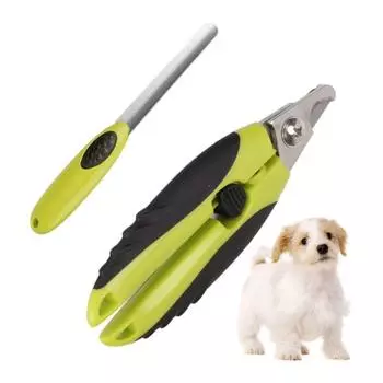 Stainless Steel Pet Nail Grinder Professional Cat Claw Grinder Pet Nail File Grooming 1 Set