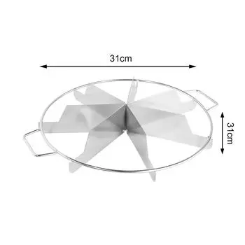Stainless Steel Pizza Slicer 6/7/8-Slice Cake Cutter New Slicers Kitchen 7 Copies