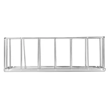 Stainless Steel Reptile Food Dispenser Multifunctional Feeder Food Bowl for Feeding AnimalSilver серебряный