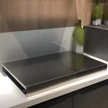 Stainless Steel Rice Cooker Electromagnetic Stove Frame Kitchen Storage Rack Gas Stove Protective Cover Plate Bracket