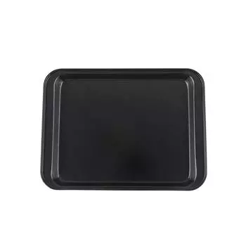 Stainless Steel Shallow Baking Pastry Tray Non-Stick Bread Cake Loaf Rectangle Pan BBQ Plate for Fruit Food Dishes Bakeware