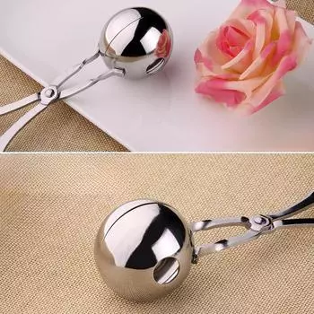 Stainless Steel Small Meatball Maker Clip Homemade Lean Meatball Tool Non Stick Stuffed Meat Ball Spoon Shaper Kitchen Gadgets 16CM 3.5CM
