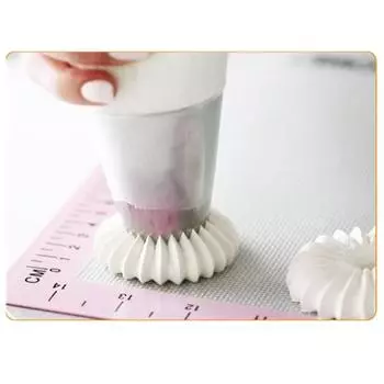 Stainless steel Sultan Ring Cookies Mold Piping Nozzles Russian Nozzles Icing Piping Nozzles Set cake decorating cake tools