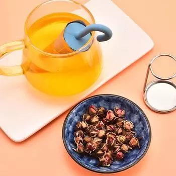 Stainless Steel Tea Filter Umbrella Shape Tea Strainer Stainless Steel Tea Infuser High Temperature Resistant Food Grade Spice