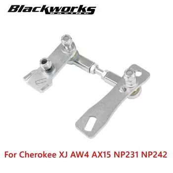 Stainless steel Transfer Case Linkage Kit Competitive with Jeep Cherokee XJ Comanche MJ 1986-2001 Transmission Parts Silver серый